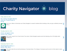 Tablet Screenshot of blog.charitynavigator.org