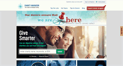 Desktop Screenshot of charitynavigator.org